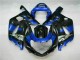 Best 2001-2003 Blue Black Suzuki GSXR 600/750 Bike Fairing Kit Canada Best 2001-2003 Blue Black Suzuki GSXR 600/750 Bike Fairing Kit Canada