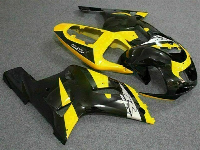 Best 2001-2003 Yellow Black Suzuki GSXR 600/750 Motorcycle Replacement Fairings Canada Best 2001-2003 Yellow Black Suzuki GSXR 600/750 Motorcycle Replacement Fairings Canada