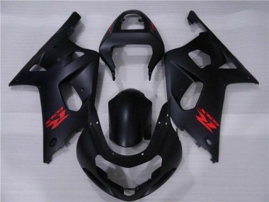 Best 2000-2003 Suzuki GSXR 600/750 Motorcycle Fairings MF1581 - Black Canada