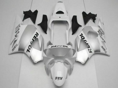 Best 2002-2003 White Silver Black Repsol Honda CBR900RR 954RR Motorcycle Replacement Fairings Canada