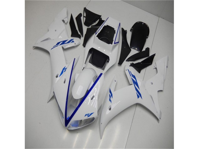 Best 2002-2003 White Yamaha YZF R1 Motorcycle Fairing Canada
