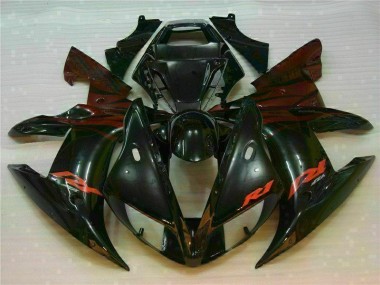 Best 2002-2003 Yamaha YZF R1 Motorcycle Fairings MF0771 - Black Canada