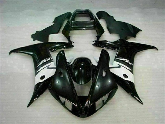 Best 2002-2003 Black Yamaha YZF R1 Motorcycle Fairings Kit Canada