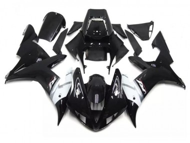 Best 2002-2003 Black White Yamaha YZF R1 Motor Bike Fairings Canada