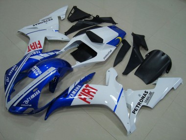 Best 2002-2003 Blue White Yamaha YZF R1 Motorcycle Fairings Kit Canada