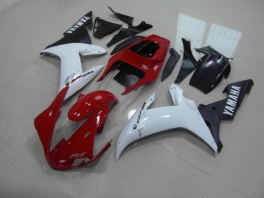Best 2002-2003 Yamaha YZF R1 Motorcycle Fairings MF2196 - Red White Black Canada