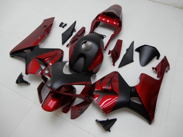 Best 2003-2004 Red Black Honda CBR600RR Motor Fairings Canada Best 2003-2004 Red Black Honda CBR600RR Motor Fairings Canada