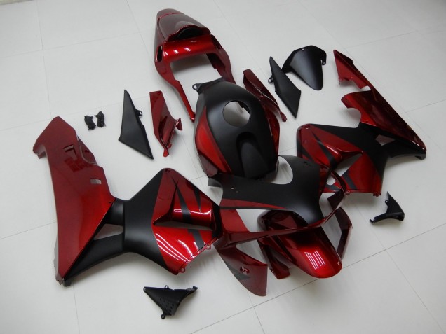 Best 2003-2004 Red Black Honda CBR600RR Motor Fairings Canada Best 2003-2004 Red Black Honda CBR600RR Motor Fairings Canada