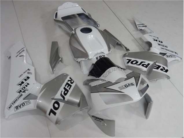 Best 2003-2004 Silve White Black Repsol Honda CBR600RR Bike Fairings Canada Best 2003-2004 Silve White Black Repsol Honda CBR600RR Bike Fairings Canada