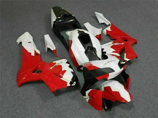 Best 2003-2004 Red White Honda CBR600RR Replacement Motorcycle Fairings Canada Best 2003-2004 Red White Honda CBR600RR Replacement Motorcycle Fairings Canada