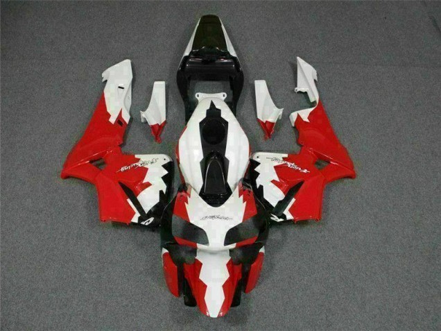 Best 2003-2004 Red White Honda CBR600RR Replacement Motorcycle Fairings Canada Best 2003-2004 Red White Honda CBR600RR Replacement Motorcycle Fairings Canada