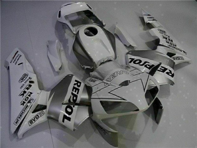 Best 2003-2004 White Repsol Honda CBR600RR Motorcycle Replacement Fairings Canada