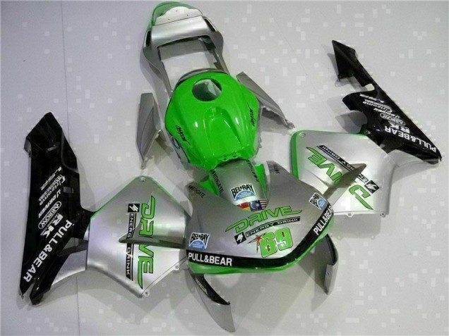 Best 2003-2004 Silver Honda CBR600RR Motorbike Fairing Canada