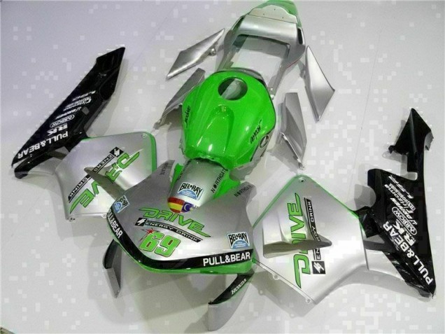 Best 2003-2004 Silver Honda CBR600RR Motorbike Fairing Canada