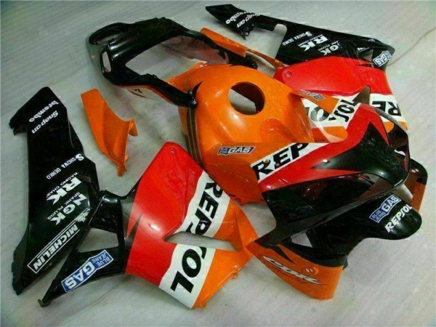 Best 2003-2004 Orange Repsol Honda CBR600RR Motorbike Fairing Kits Canada