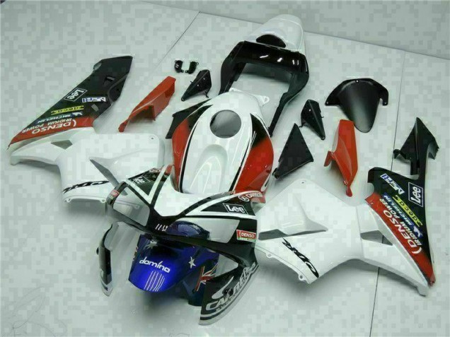 Best 2003-2004 White Blue Honda CBR600RR Motorcylce Fairings Canada Best 2003-2004 White Blue Honda CBR600RR Motorcylce Fairings Canada
