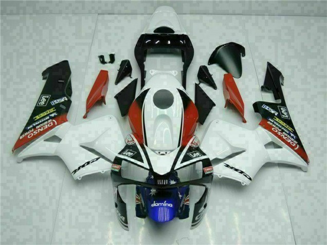 Best 2003-2004 White Blue Honda CBR600RR Motorcylce Fairings Canada Best 2003-2004 White Blue Honda CBR600RR Motorcylce Fairings Canada