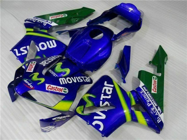 Best 2003-2004 Blue Green Movistar Castrol Honda CBR600RR Motorbike Fairing Canada Best 2003-2004 Blue Green Movistar Castrol Honda CBR600RR Motorbike Fairing Canada