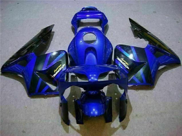 Best 2003-2004 Blue Honda CBR600RR Bike Fairings Canada