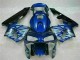 Best 2003-2004 Blue with Silver Flame Honda CBR600RR Motorbike Fairing Canada
