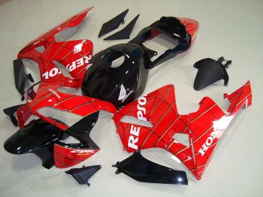 Best 2003-2004 Black Spider Man Repsol Honda CBR600RR Motorcycle Fairing Kits Canada
