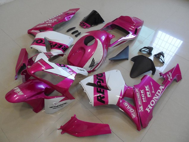 Best 2003-2004 Pink Repsol Honda CBR600RR Motor Bike Fairings Canada