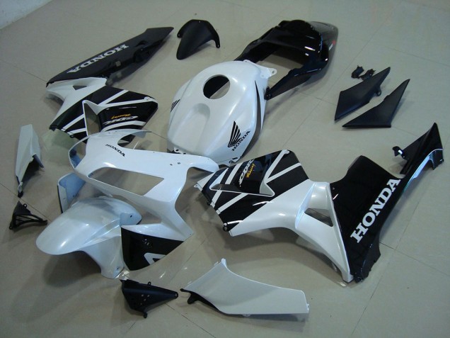 Best 2003-2004 White Black Honda CBR600RR Motorcylce Fairings Canada