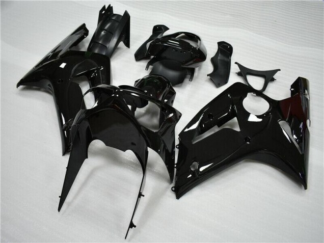 Best 2003-2004 Glossy Black Kawasaki ZX6R Moto Fairings Canada Best 2003-2004 Glossy Black Kawasaki ZX6R Moto Fairings Canada