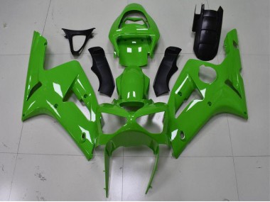 Best 2003-2004 Green Kawasaki ZX6R Replacement Fairings Canada
