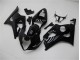 Best 2003-2004 Glossy Black Suzuki GSXR 1000 Motorcycle Fairings Kits Canada