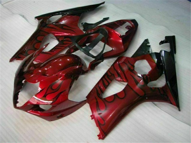 Best 2003-2004 Red Suzuki GSXR 1000 Motorcycle Fairings Kit Canada Best 2003-2004 Red Suzuki GSXR 1000 Motorcycle Fairings Kit Canada