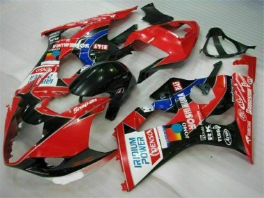 Best 2003-2004 Suzuki GSXR 1000 Motorcycle Fairings MF1752 - Red Canada