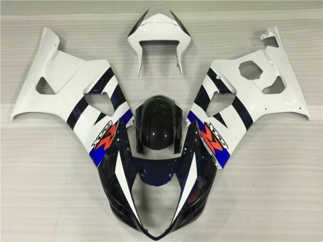 Best 2003-2004 White Black Suzuki GSXR 1000 Motorcylce Fairings Canada Best 2003-2004 White Black Suzuki GSXR 1000 Motorcylce Fairings Canada