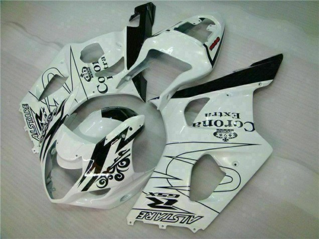 Best 2003-2004 White Suzuki GSXR 1000 Motor Bike Fairings Canada Best 2003-2004 White Suzuki GSXR 1000 Motor Bike Fairings Canada