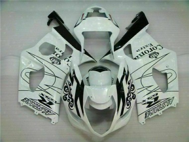 Best 2003-2004 White Suzuki GSXR 1000 Motor Bike Fairings Canada