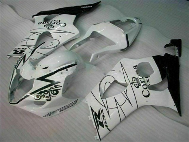 Best 2003-2004 White Suzuki GSXR 1000 Motorcycle Bodywork Canada Best 2003-2004 White Suzuki GSXR 1000 Motorcycle Bodywork Canada