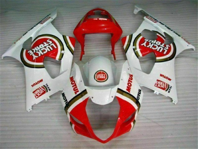 Best 2003-2004 Red White Suzuki GSXR 1000 Motorbike Fairing Kits Canada Best 2003-2004 Red White Suzuki GSXR 1000 Motorbike Fairing Kits Canada