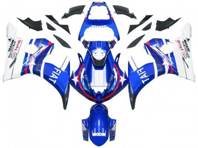 Best 2003-2005 Blue Star Fiat Yamaha YZF R6 Motorcycle Fairing Canada Best 2003-2005 Blue Star Fiat Yamaha YZF R6 Motorcycle Fairing Canada