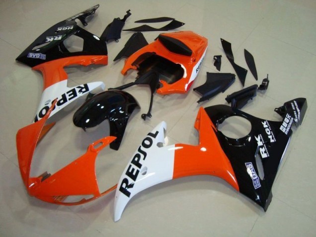 Best 2003-2005 Repsol Yamaha YZF R6 Motor Bike Fairings Canada Best 2003-2005 Repsol Yamaha YZF R6 Motor Bike Fairings Canada