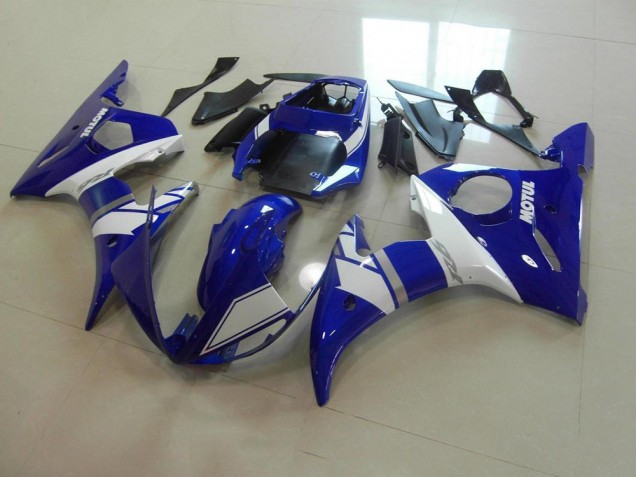 Best 2003-2005 Blue White Yamaha YZF R6 Motorcycle Fairing Kit Canada Best 2003-2005 Blue White Yamaha YZF R6 Motorcycle Fairing Kit Canada