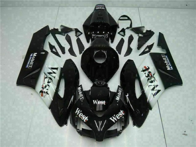 Best 2004-2005 Black West Honda CBR1000RR Replacement Motorcycle Fairings Canada Best 2004-2005 Black West Honda CBR1000RR Replacement Motorcycle Fairings Canada