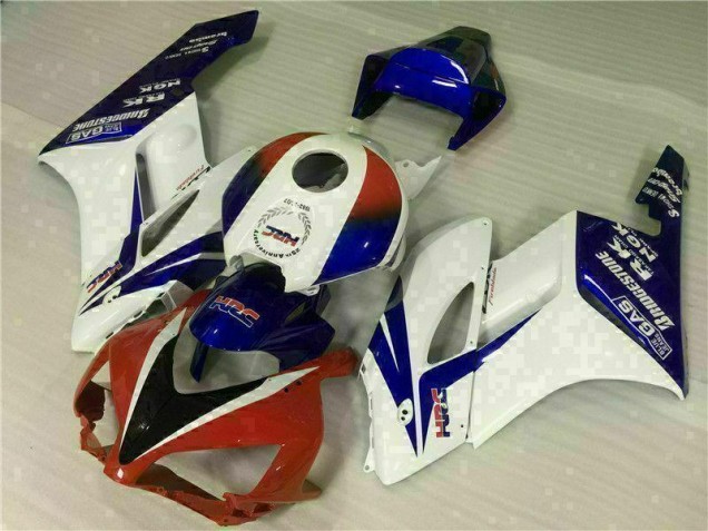 Best 2004-2005 White Blue Red Honda CBR1000RR Moto Fairings Canada Best 2004-2005 White Blue Red Honda CBR1000RR Moto Fairings Canada