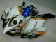 Best 2004-2005 White Blue Honda CBR1000RR Replacement Fairings Canada Best 2004-2005 White Blue Honda CBR1000RR Replacement Fairings Canada
