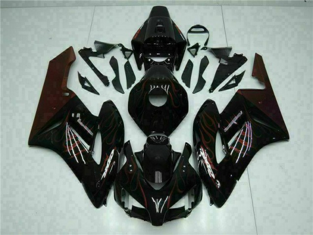 Best 2004-2005 Red Flame Honda CBR1000RR Motorcycle Fairing Kits Canada Best 2004-2005 Red Flame Honda CBR1000RR Motorcycle Fairing Kits Canada