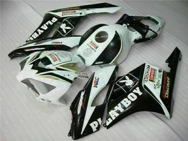 Best 2004-2005 Black White Honda CBR1000RR Motorcycle Fairings Canada