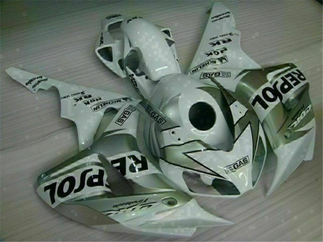 Best 2004-2005 Silver Repsol Honda CBR1000RR Bike Fairings & Plastics Canada Best 2004-2005 Silver Repsol Honda CBR1000RR Bike Fairings & Plastics Canada