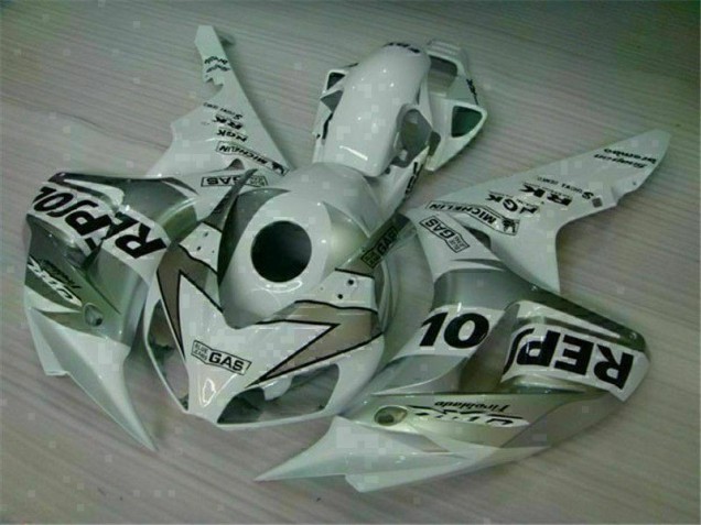 Best 2004-2005 Silver Repsol Honda CBR1000RR Bike Fairings & Plastics Canada Best 2004-2005 Silver Repsol Honda CBR1000RR Bike Fairings & Plastics Canada