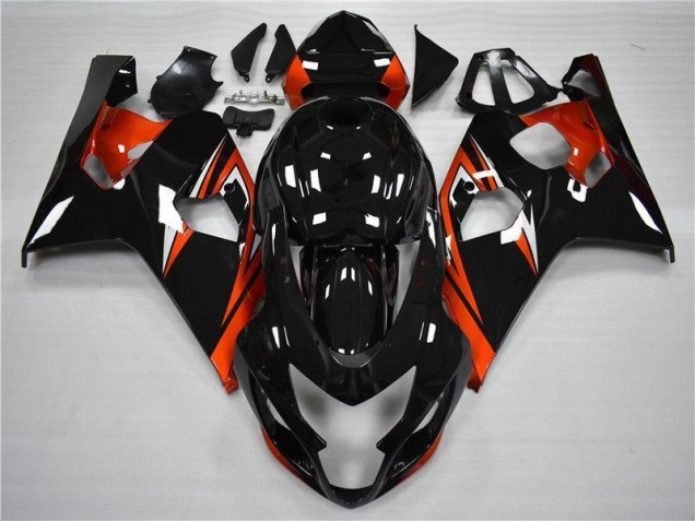 Best 2004-2005 Orange Black Suzuki GSXR 600/750 Motor Bike Fairings Canada Best 2004-2005 Orange Black Suzuki GSXR 600/750 Motor Bike Fairings Canada