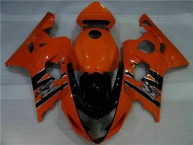 Best 2004-2005 Orange Black Suzuki GSXR 600/750 Motorcycle Fairings Kits Canada