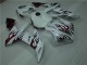 Best 2004-2006 White Red Flame Yamaha YZF R1 Motorcyle Fairings Canada